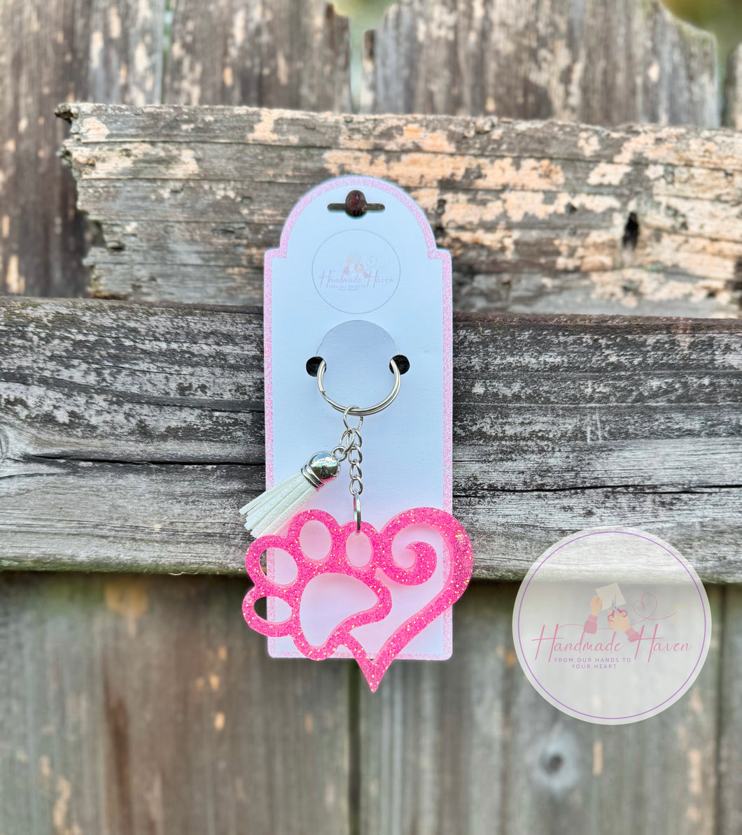 Paws of Love Keychain