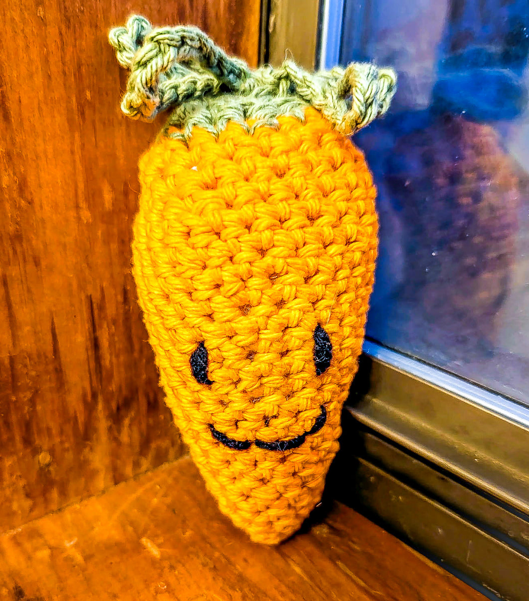 Keep calm and Carrot on- Crochet Bestie