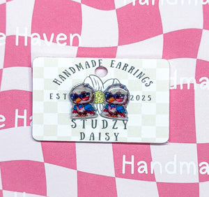 Freedom Rings Studs