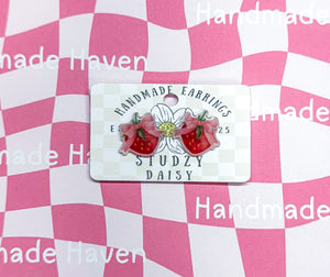 Bows n Berries Studs