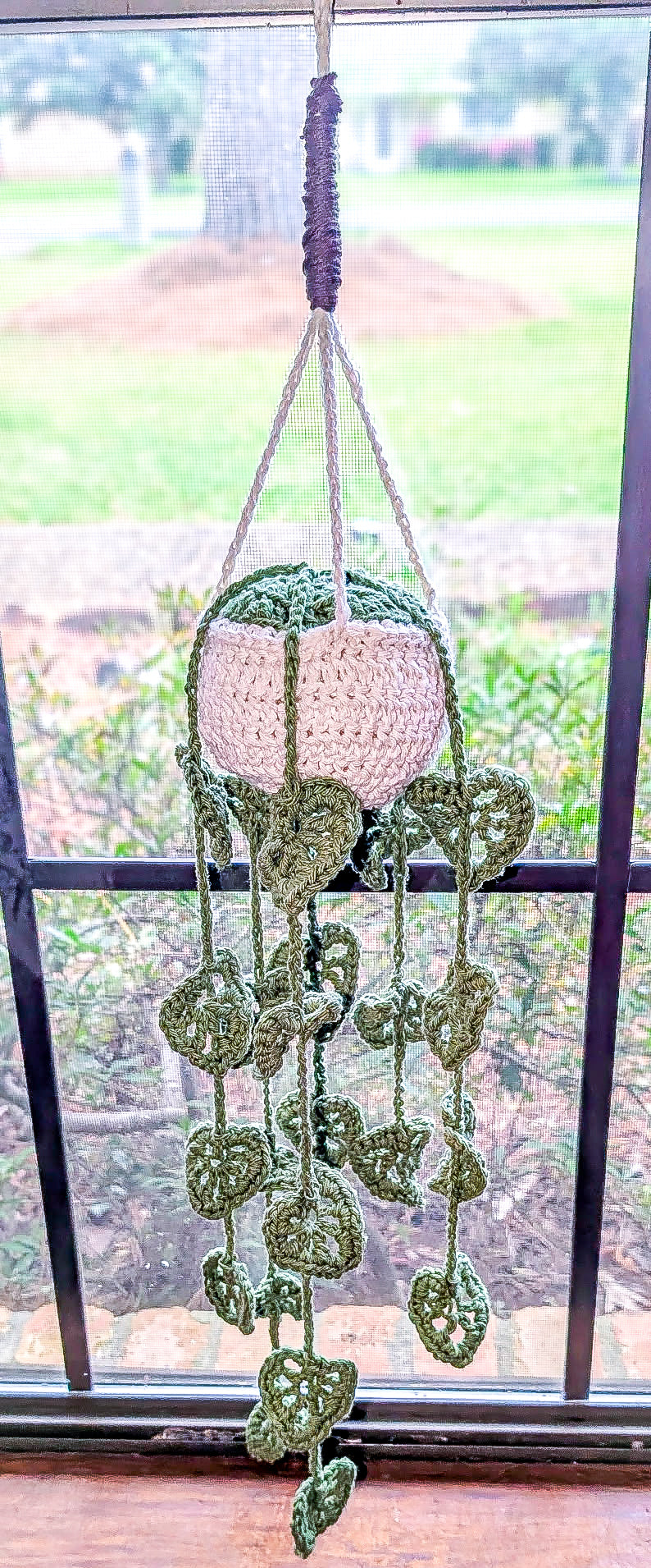 Let’s Hang- Crochet Hanging Plant