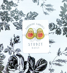 Heart-o-Cado Studs