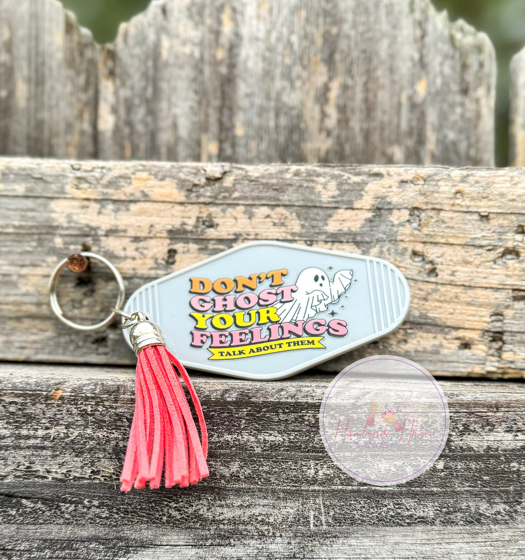 Don’t Ghost Motel Keychain