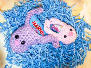 Crochet Bunny Candy Bag Set