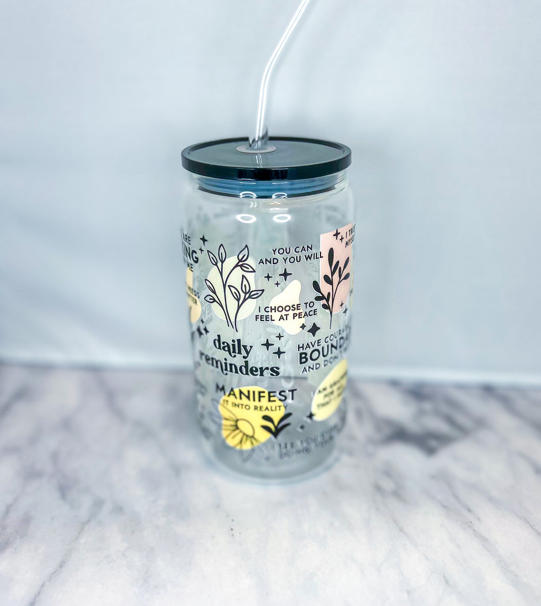 Daily Reminder Affirmations Cup